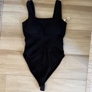 Elegant Black Women's Bodysuit